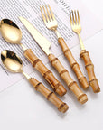 Bamboo Wooden Cutlery Set