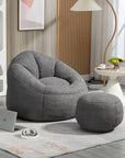 Grey Bean Bag Sofa