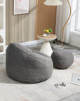 Grey Bean Bag Sofa
