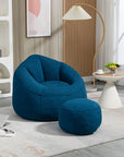 Blue Bean Bag Sofa