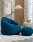 Blue Bean Bag Sofa