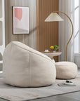 Beige Bean Bag Sofa