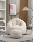 Beige Bean Bag Sofa
