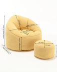 Yellow Bean Bag