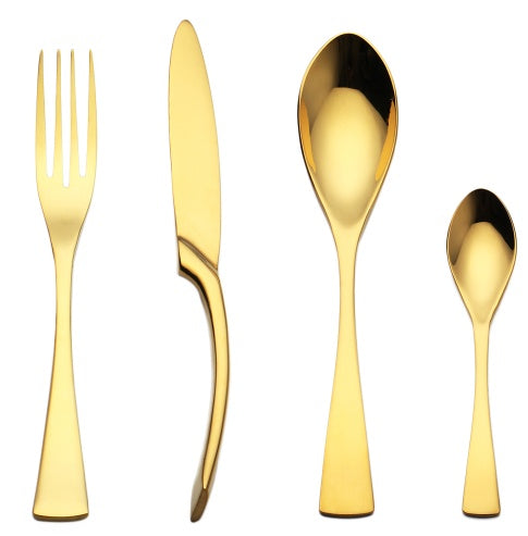 24pcs Mirror Stainless Steel Cutlery Set