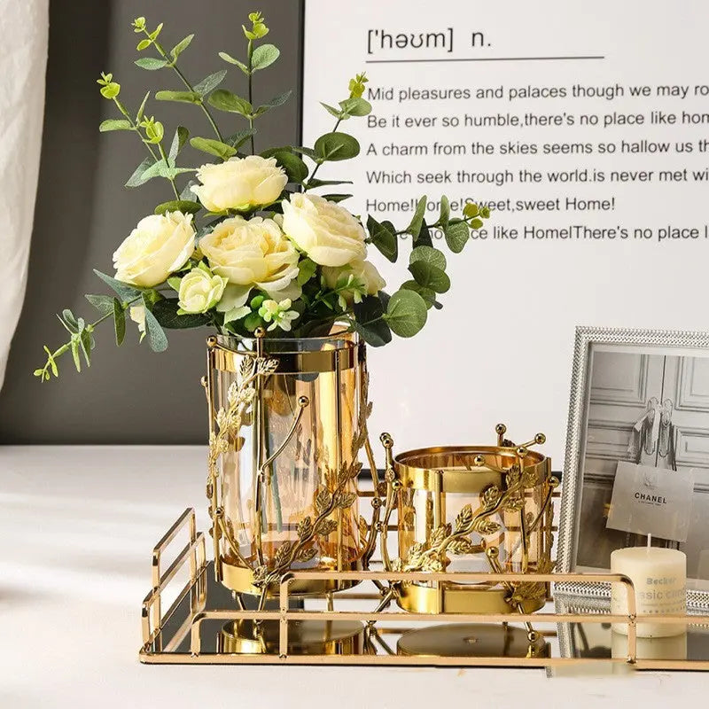 American Luxury Gold Vase Ornament Decoration Ciana Luxury Living