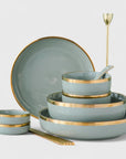 Lawe Green Dining Set