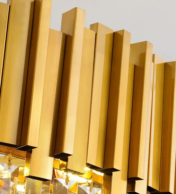 Luxury Gold Crystal Chandelier Ciana Luxury Living