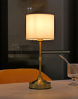Amber Bedside Table Lamp