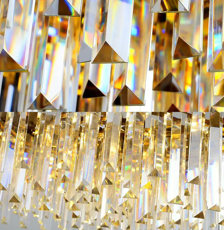 Luxury Gold Crystal Chandelier Ciana Luxury Living