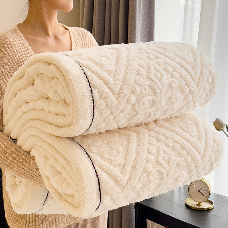 Cassidy Carved Velvet Blanket