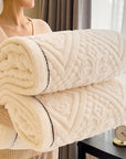 Cassidy Carved Velvet Blanket