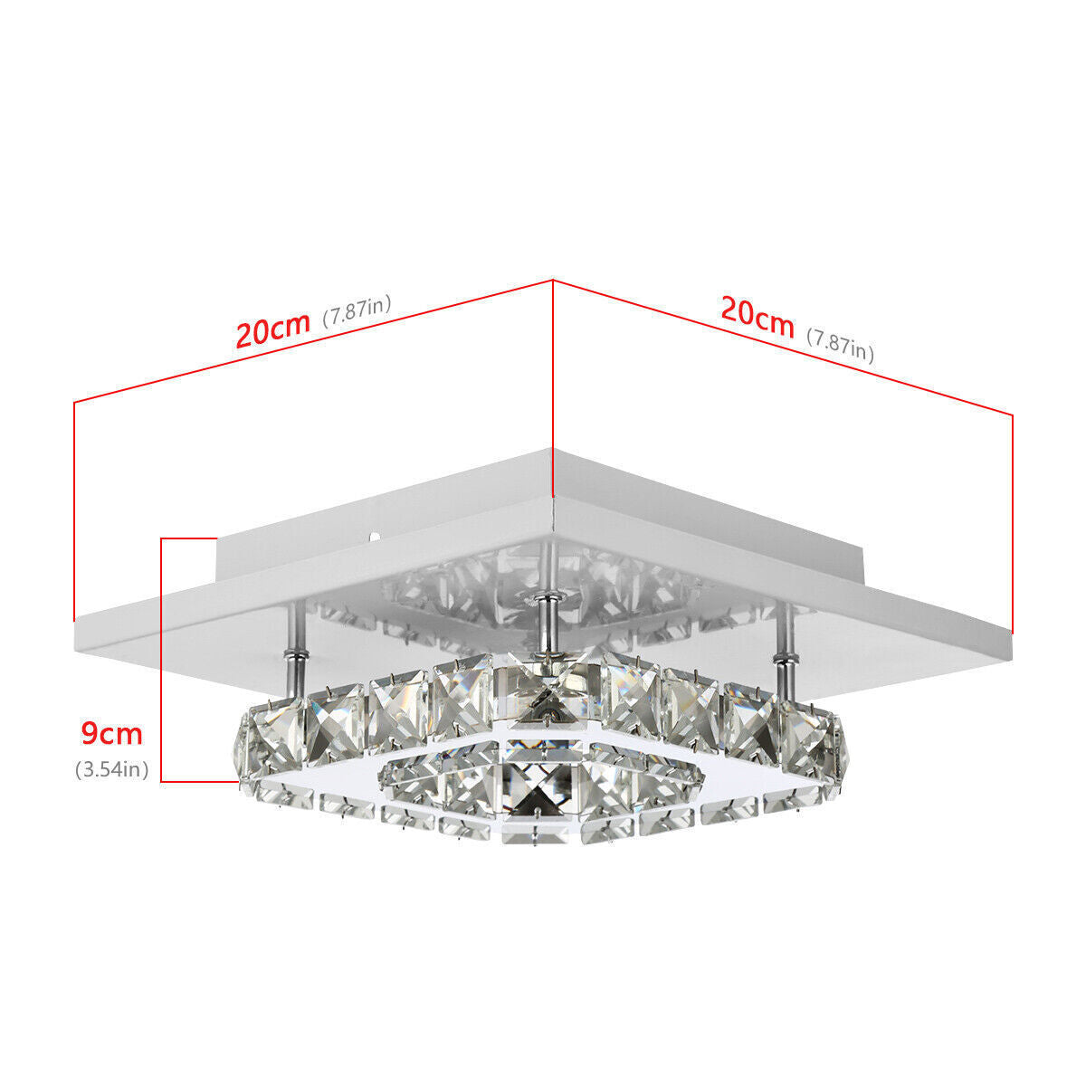 Crystal Ceiling Light LED Pendant