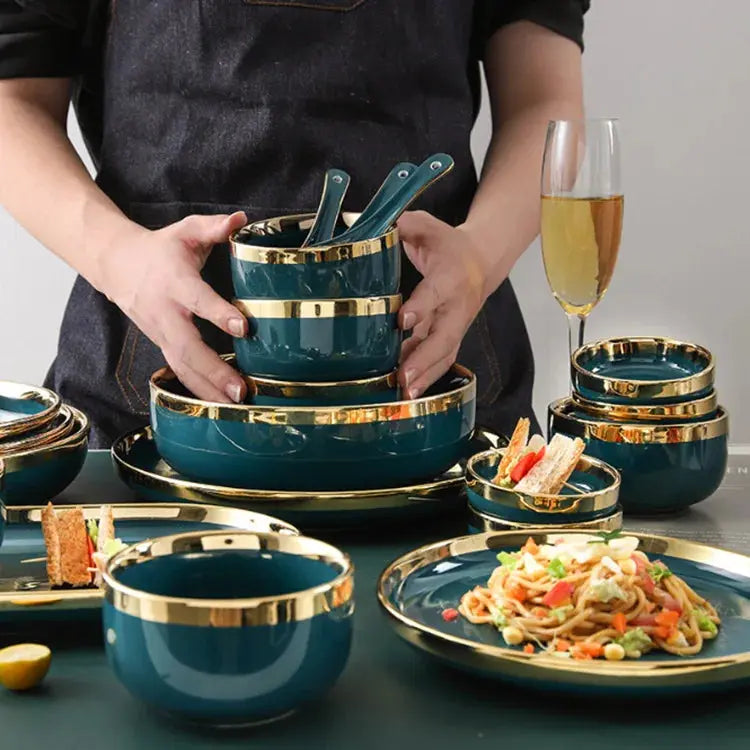 Nordic Style Ceramic Tableware Set - Ciana Luxury Living