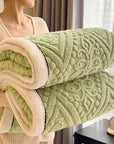 Cassidy Carved Velvet Blanket