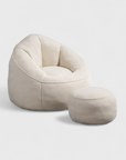 Beige Bean Bag Sofa