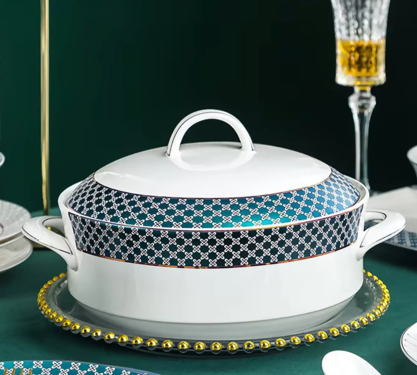 Elegant European Style Dish Set- Luxury Tableware Gift Set - Ciana Luxury Living