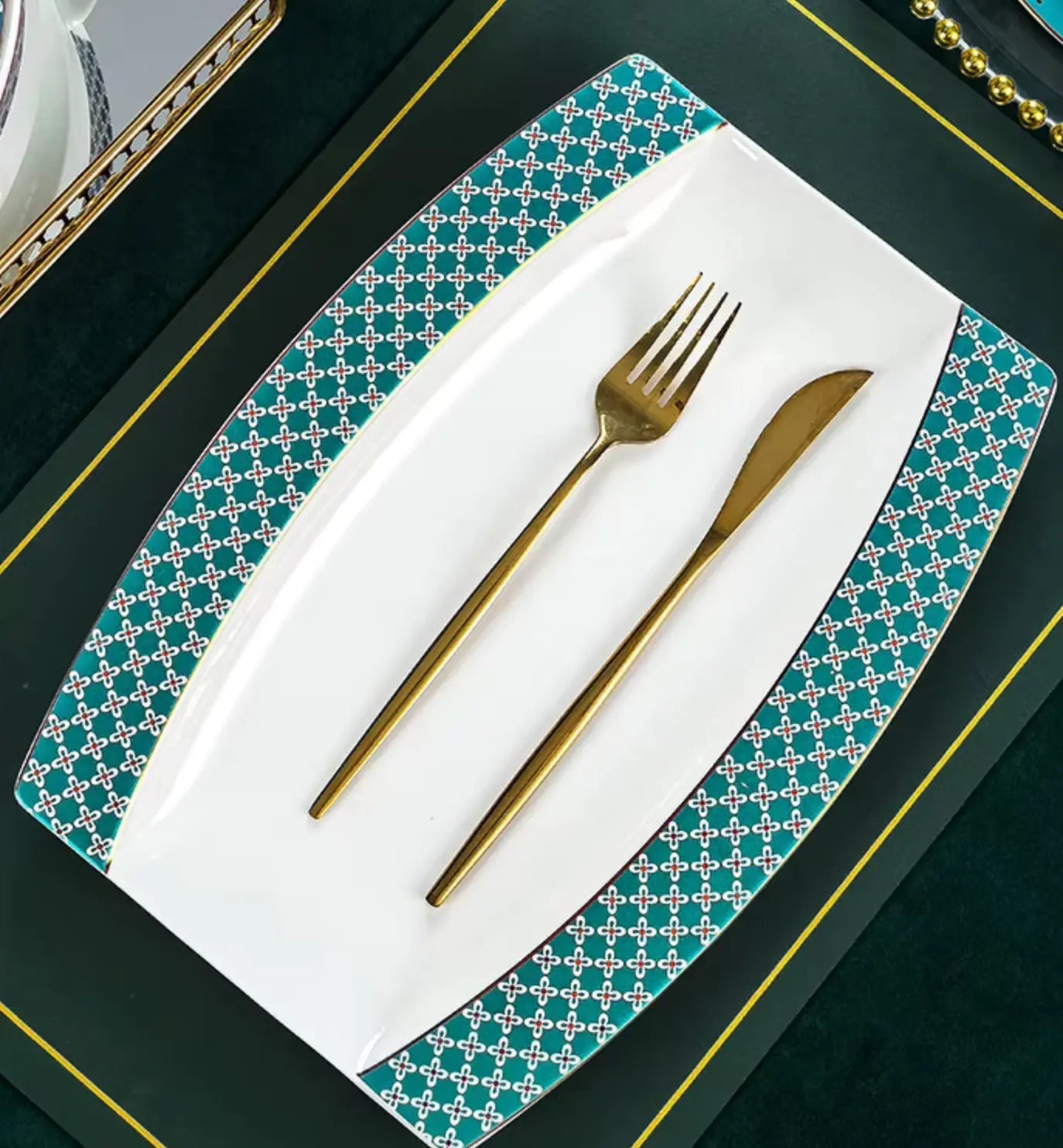 Elegant European Style Dish Set- Luxury Tableware Gift Set - Ciana Luxury Living