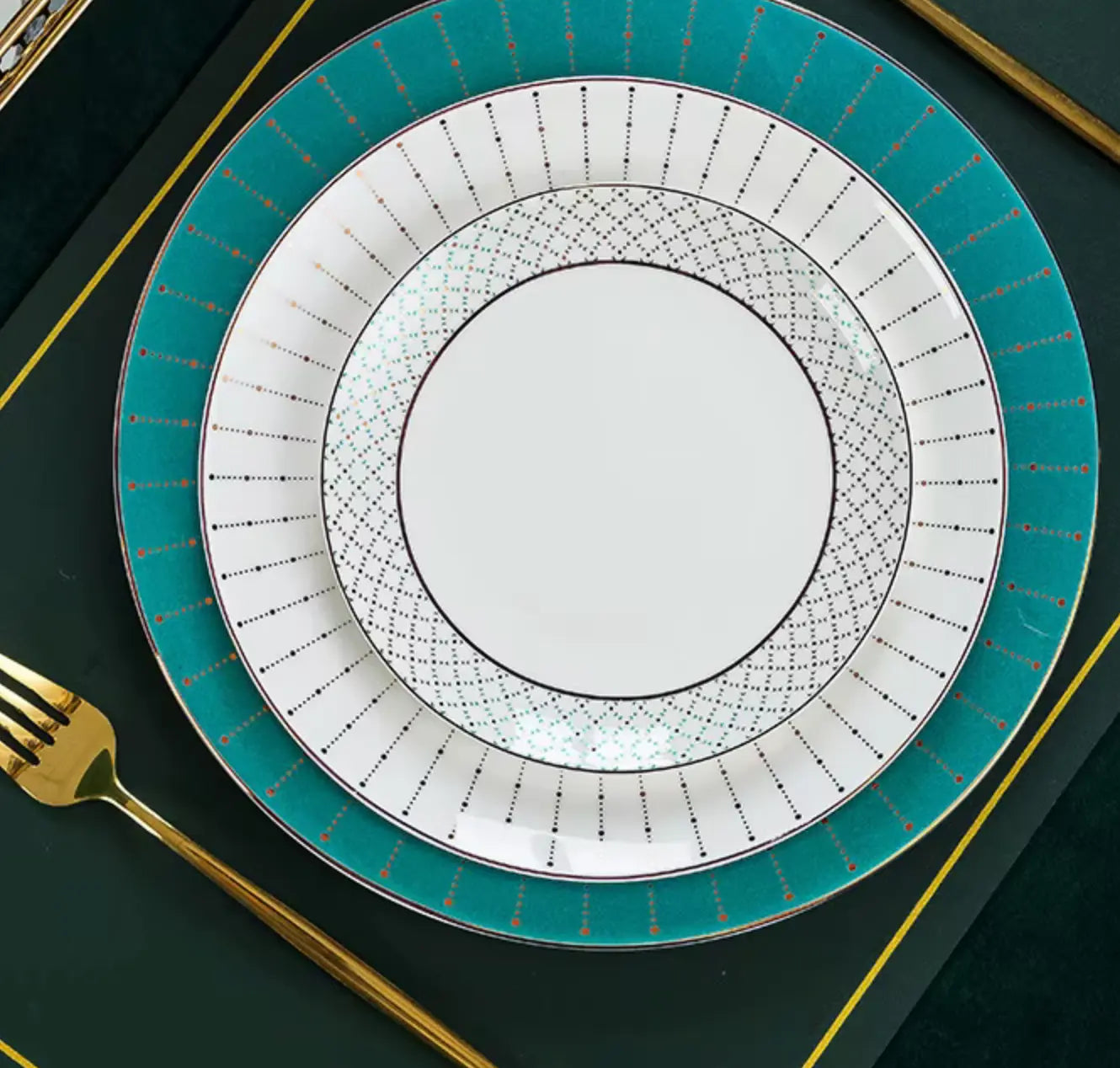 Elegant European Style Dish Set- Luxury Tableware Gift Set - Ciana Luxury Living