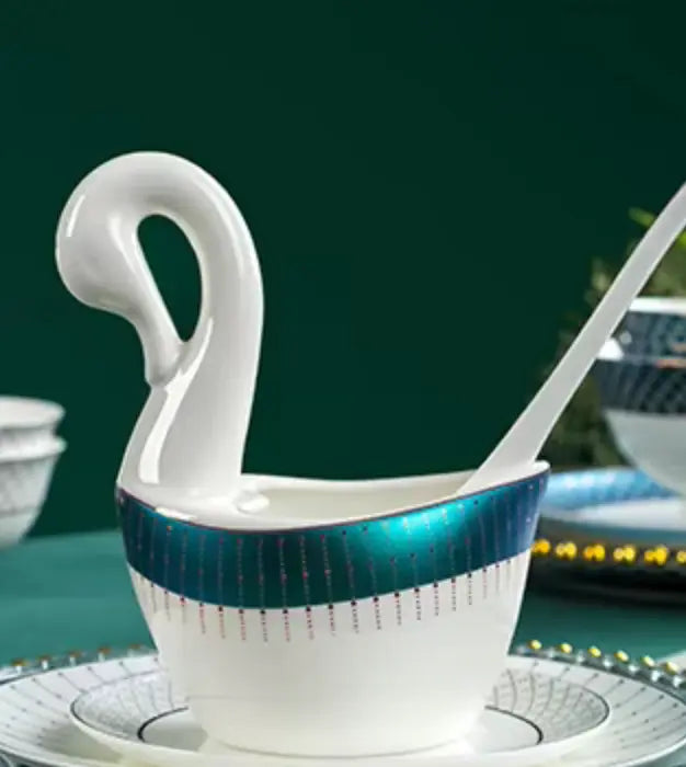 Elegant European Style Dish Set- Luxury Tableware Gift Set - Ciana Luxury Living