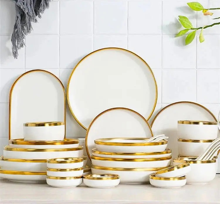 Nordic Style Ceramic Tableware Set - Ciana Luxury Living