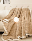 Cassidy Carved Velvet Blanket