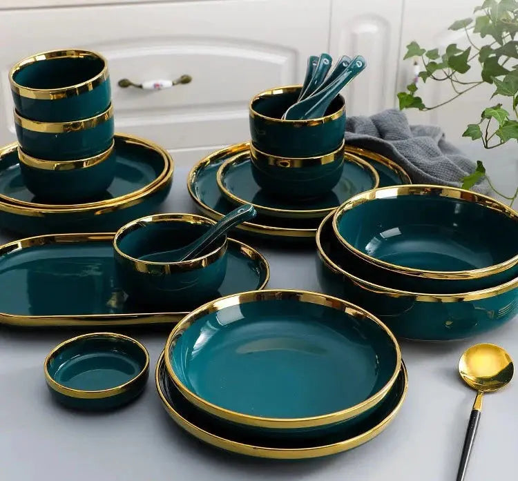 Nordic Style Ceramic Tableware Set - Ciana Luxury Living