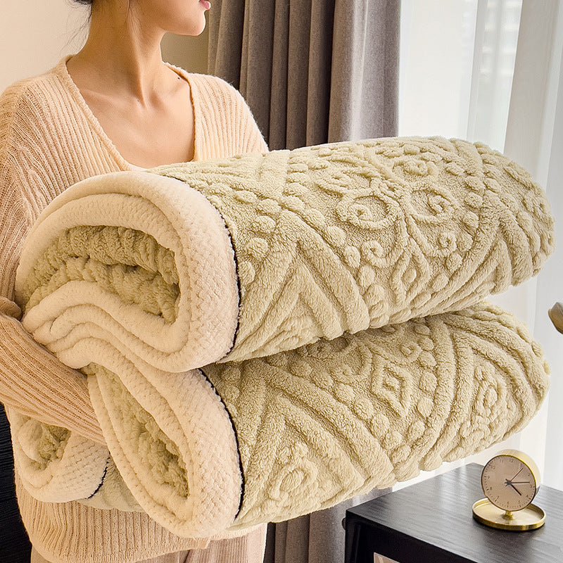Cassidy Carved Velvet Blanket