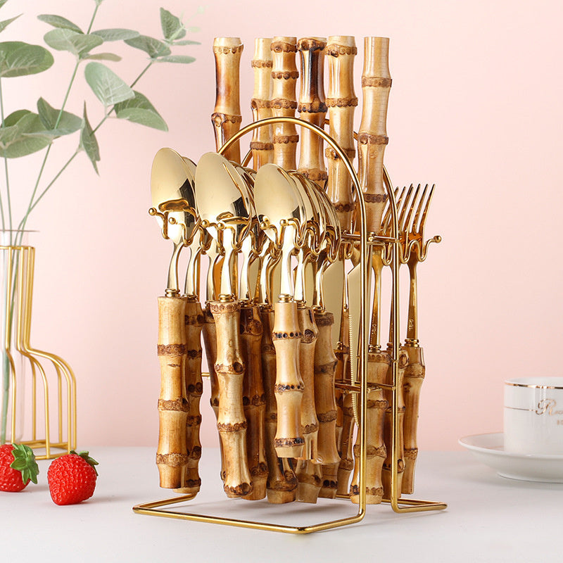 Bamboo Wooden Cutlery Set