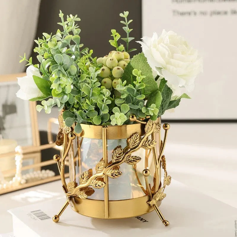 American Luxury Gold Vase Ornament Decoration Ciana Luxury Living