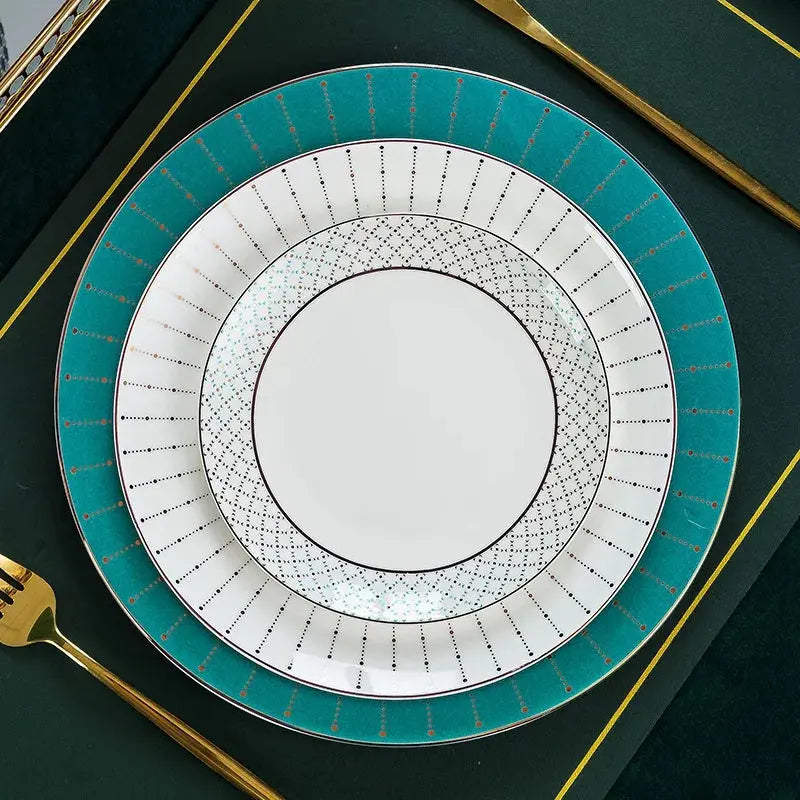 Elegant European Style Dish Set- Luxury Tableware Gift Set - Ciana Luxury Living