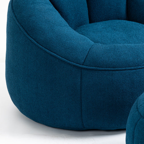 Blue Bean Bag Sofa