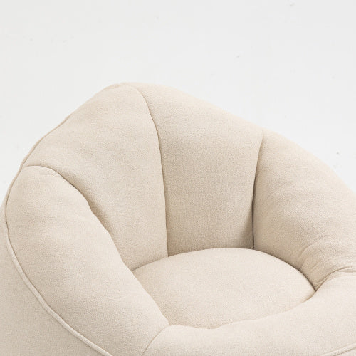 Beige Bean Bag Sofa