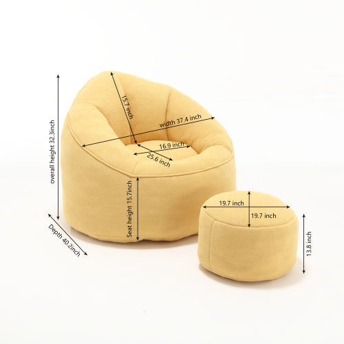 Yellow Bean Bag
