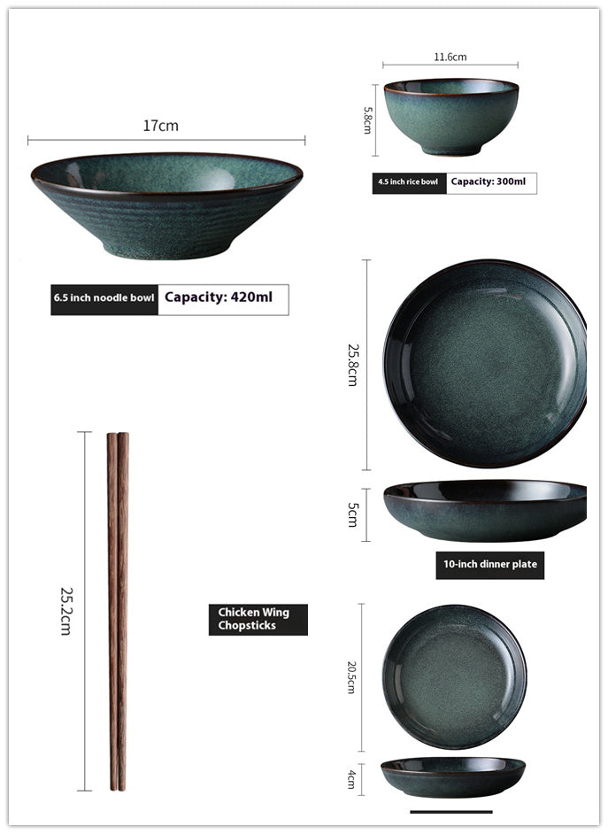 Greogory Japanese Dining Set